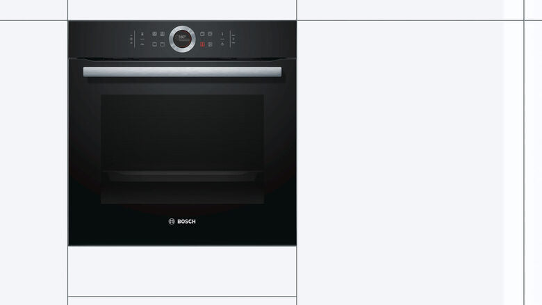 Bosch Serie 8 HBG633NB1 Forno a Incasso 71 L 3600 W A+ Nero