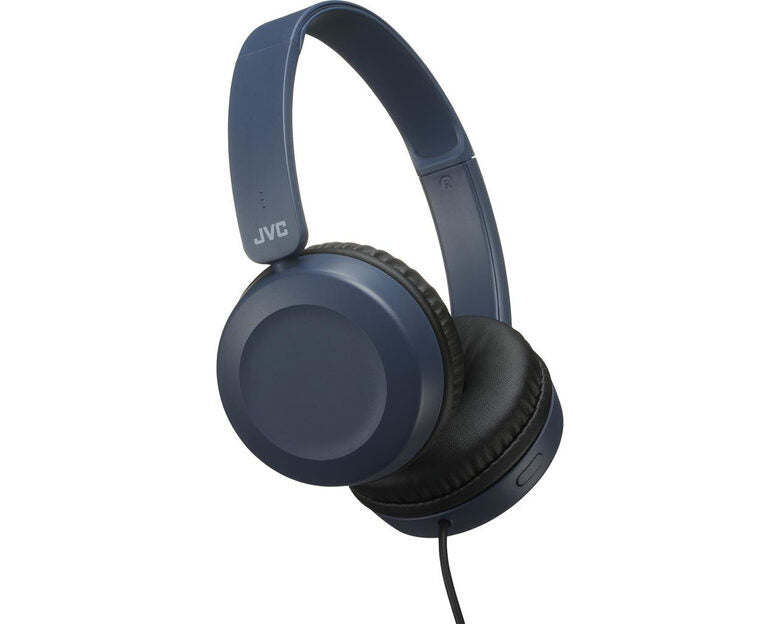 JVC HA-S31M-A Auricolare Cablato A Padiglione Musica e Chiamate Blu