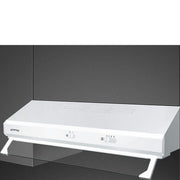 Smeg KSEC61BE2 Cappa Aspirante a Incassato Bianco 285 m³/h D