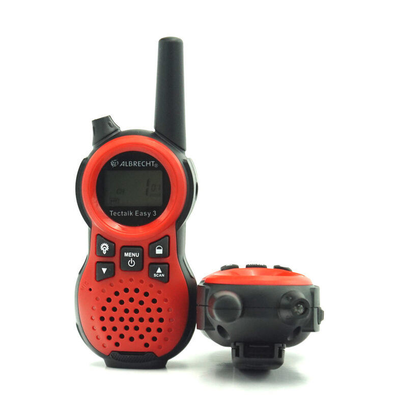 Albrecht Tectalk Easy 3 ricetrasmittente 8 canali Nero, Rosso