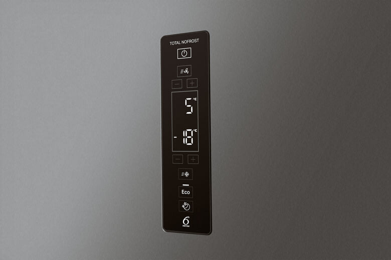 Whirlpool W7 831T MX frigorifero con congelatore Libera installazione 338 L D Acciaio inossidabile