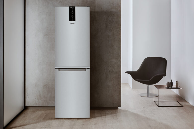 Whirlpool W7 831T MX frigorifero con congelatore Libera installazione 338 L D Acciaio inossidabile