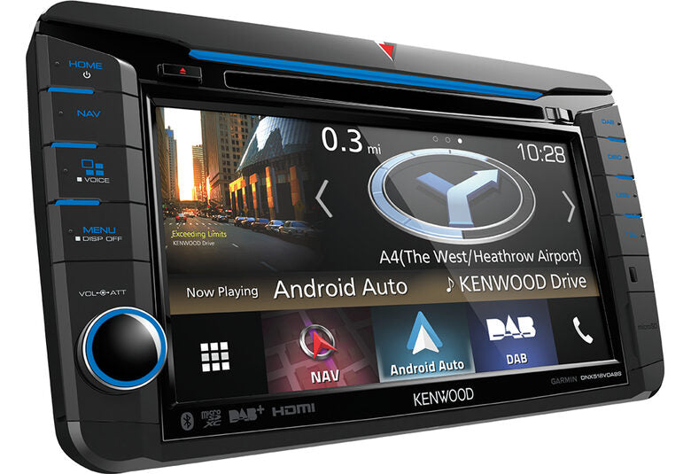 Kenwood DNX518VDABS Ricevitore multimediale per auto Nero 200 W Bluetooth