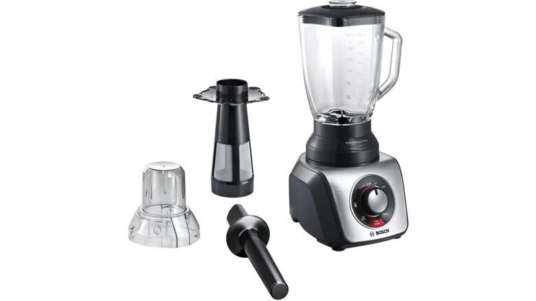 Bosch SilentMixx Pro MMB66G7M 2,3 L Frullatore da tavolo 900 W Nero, Grigio