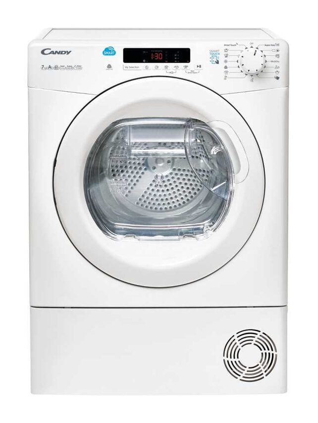 Candy CS H7A2DE-S asciugatrice Libera installazione Caricamento frontale 7 kg A++ Bianco