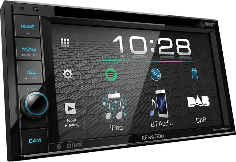 Kenwood DDX4019D-E3 Ricevitore multimediale per auto Nero 88 W Bluetooth