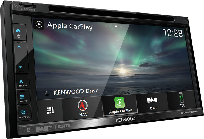 Kenwood DNX5190DSE3 navigatore Fisso 17,1 cm (6.75") TFT Touch screen 2,1 kg Nero