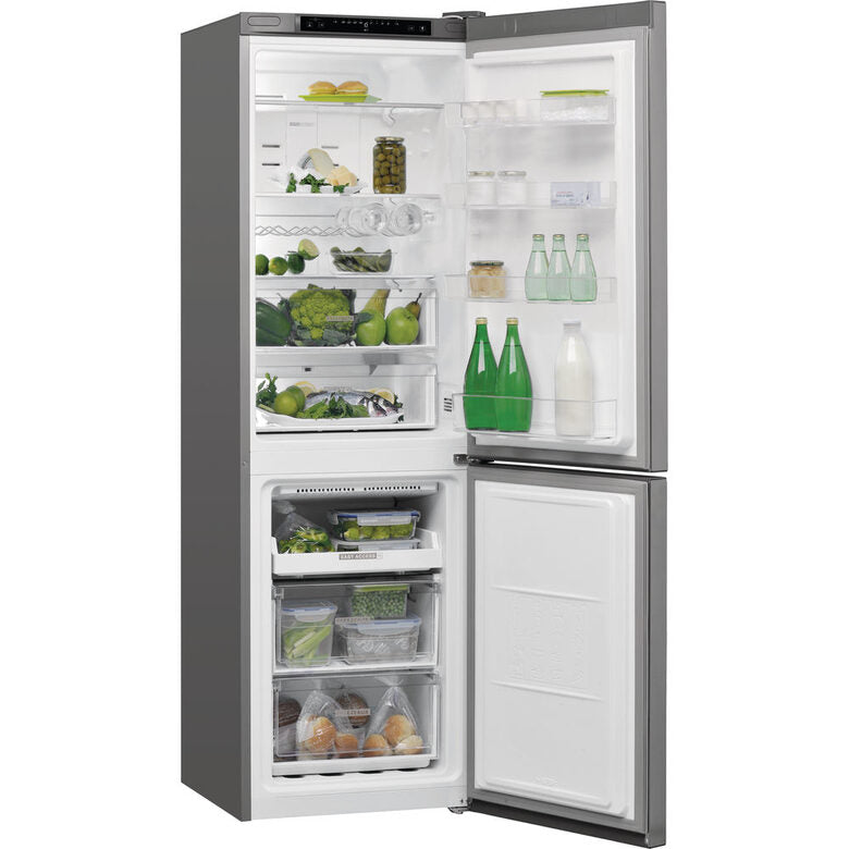 Whirlpool W7 831A OX frigorifero con congelatore Libera installazione 338 L D Acciaio inossidabile