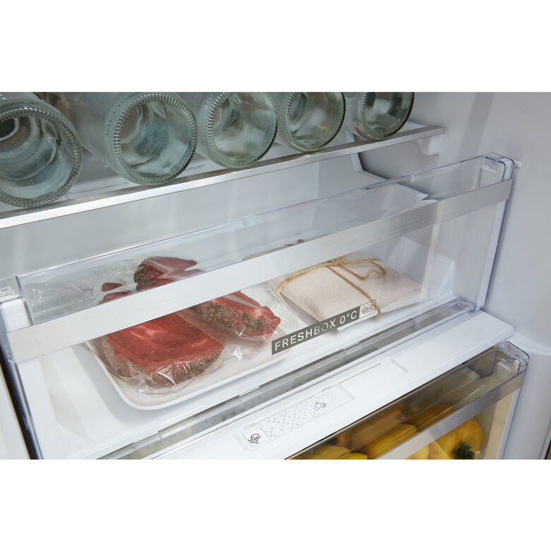 Whirlpool W7 831A OX frigorifero con congelatore Libera installazione 338 L D Acciaio inossidabile