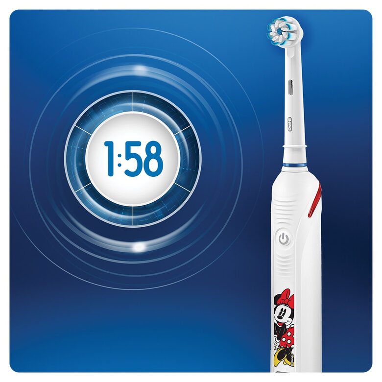 Oral-B Pro2 Junior Minnie Bambino Spazzolino rotante-oscillante Bianco