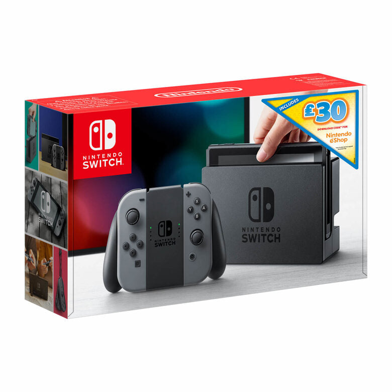 Nintendo Switch + 35€ voucher eShop console da gioco portatile 15,8 cm (6.2") 32 GB Touch screen Wi-Fi Grigio