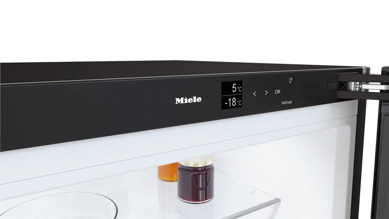 Miele 12430860 frigorifero con congelatore Libera installazione 371 L Nero Classe A