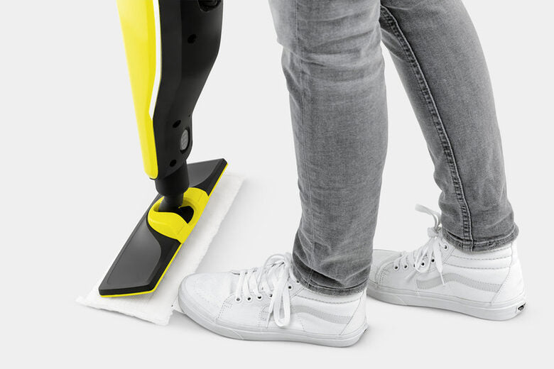 Kärcher SC 3 Upright EasyFix Pulitore a vapore verticale 0,5 L 1600 W Nero, Grigio, Giallo