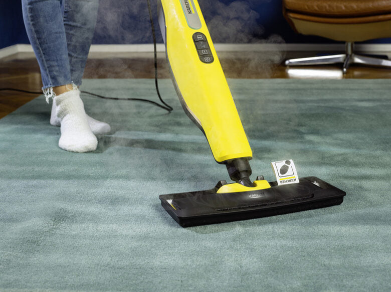 Kärcher SC 3 Upright EasyFix Pulitore a vapore verticale 0,5 L 1600 W Nero, Grigio, Giallo