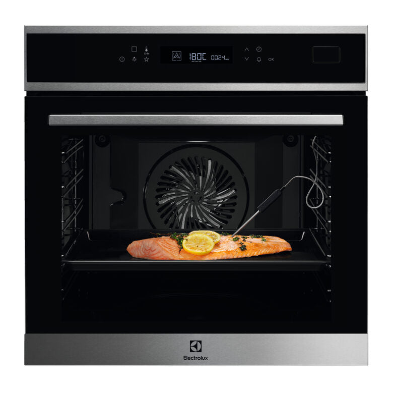 Electrolux EOB7S01X Forno a Incasso 70 L A+ Nero, Acciaio inossidabile