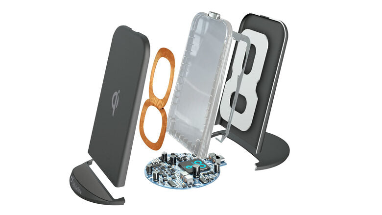 Cellularline Podium Wireless Charger - Apple, Samsung and other Wireless Smartphones