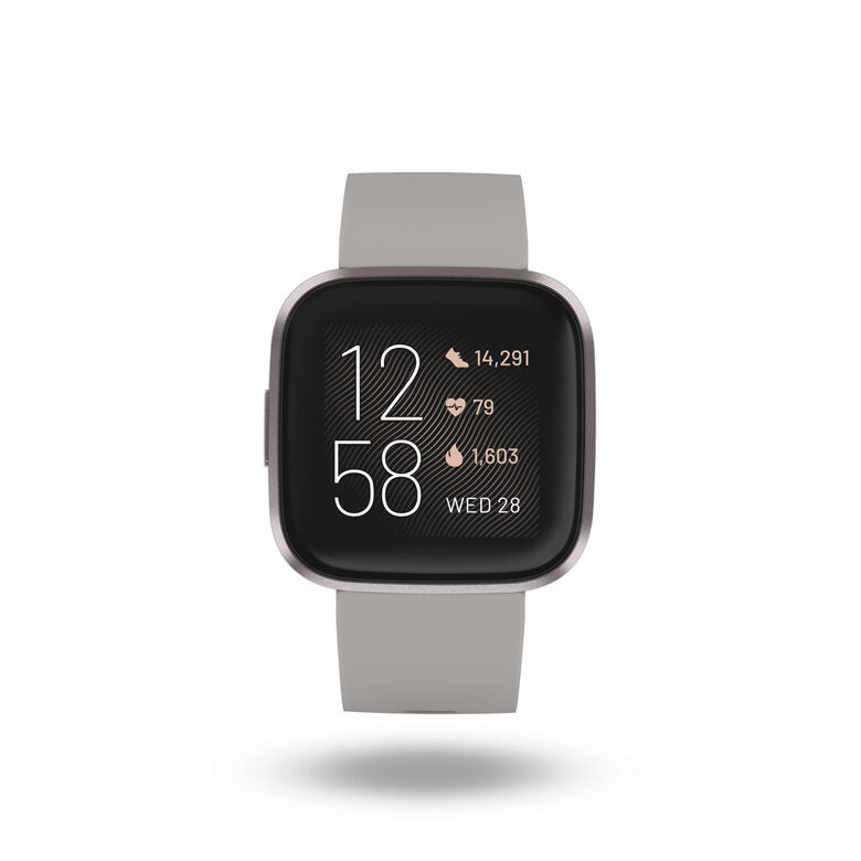 Fitbit Versa 2 3,55 cm (1.4") 40 mm AMOLED Nero, Grigio