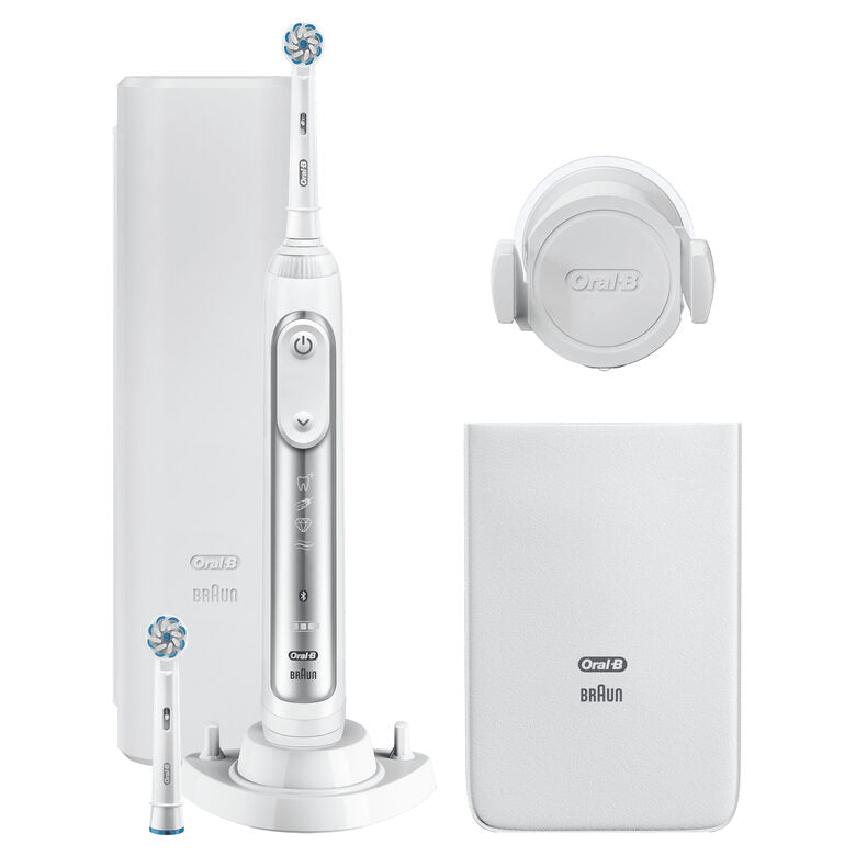 Oral-B Genius 8600 Spazzolino Elettrico Argento