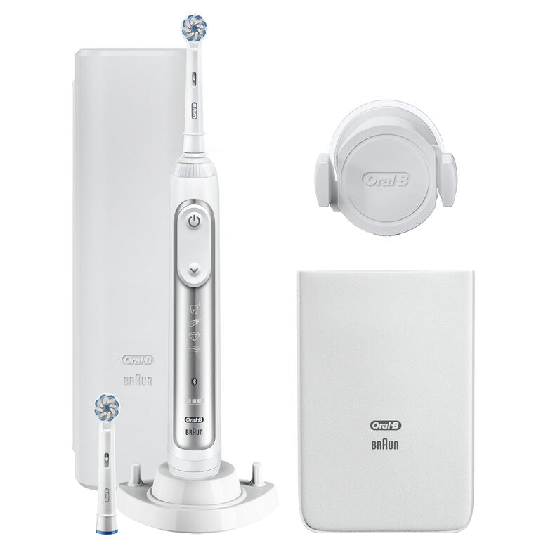 Oral-B Genius 8600 Spazzolino Elettrico Argento