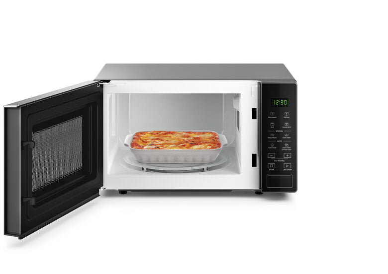 Whirlpool MWP 203 SB Superficie piana Microonde con grill 20 L 700 W Nero, Argento