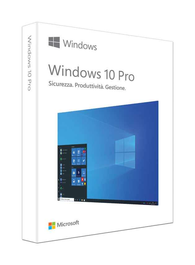 Microsoft Windows 10 Professional Prodotto completamente confezionato (FPP) 1 licenza/e