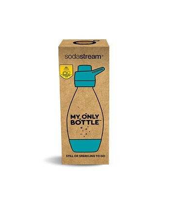 SodaStream My Only Bottle Uso quotidiano, Fitness, Sport 500 ml Blu, Trasparente