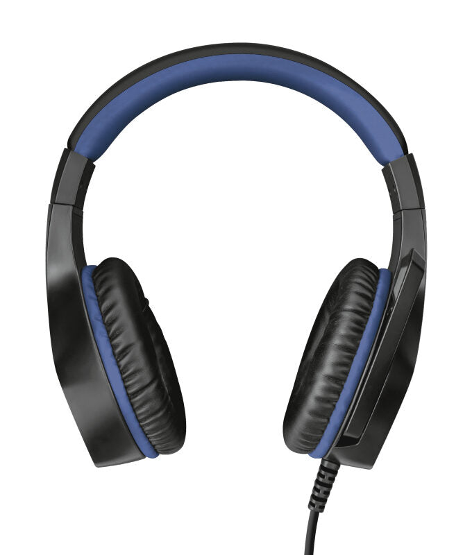 Trust GXT 404B Rana Auricolare Cablato A Padiglione Giocare Nero, Blu