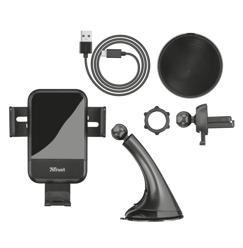 Trust Juvo10 Supporto attivo Telefono cellulare/smartphone Nero
