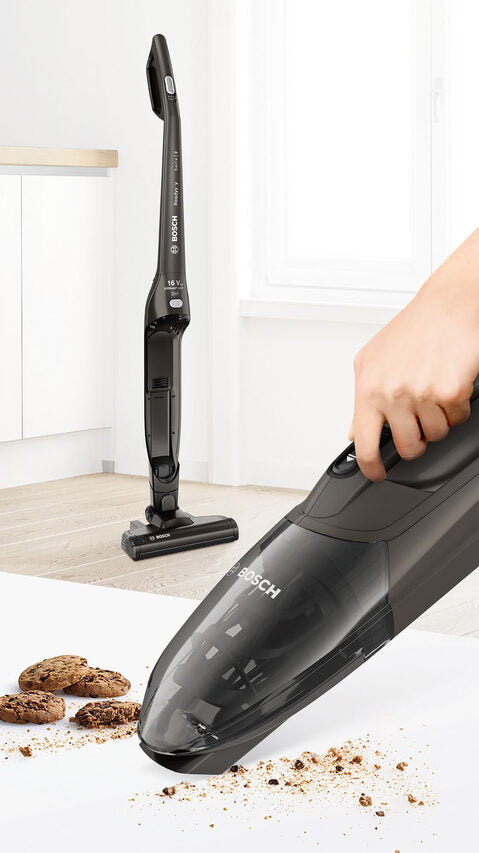 Bosch Serie 2 BCHF2MX16 aspirapolvere senza filo Grafite Senza sacchetto