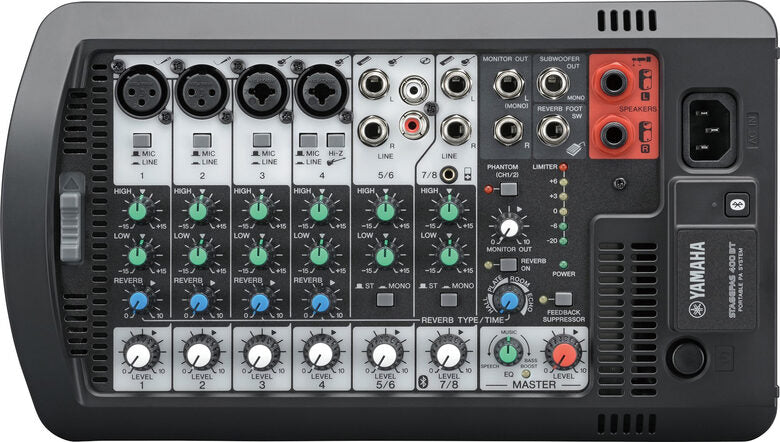 Yamaha Stagepas 400BT Sistema PA indipendente 400 W Nero