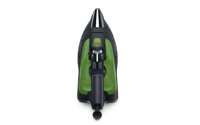 Rowenta Eco Intelligence DW6030 Ferro da Stiro a Vapore, 2500 W, Plastica, Nero/Verde