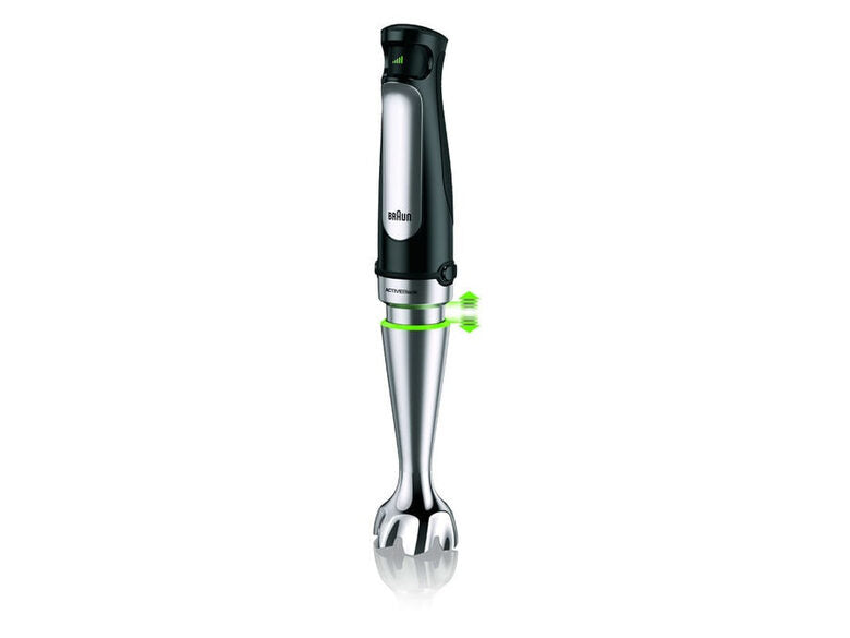 Braun MQ 7025X 0,6 L Frullatore ad immersione 1000 W Nero, Acciaio inossidabile