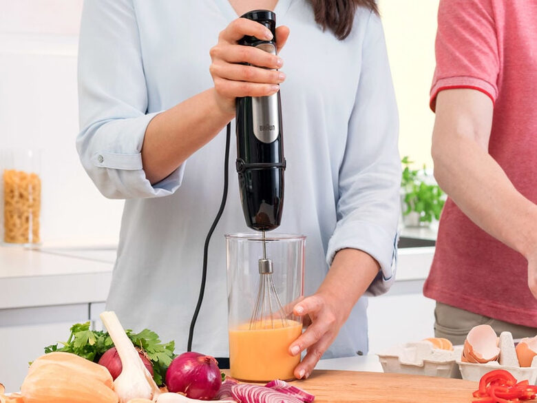 Braun MQ 7025X 0,6 L Frullatore ad immersione 1000 W Nero, Acciaio inossidabile