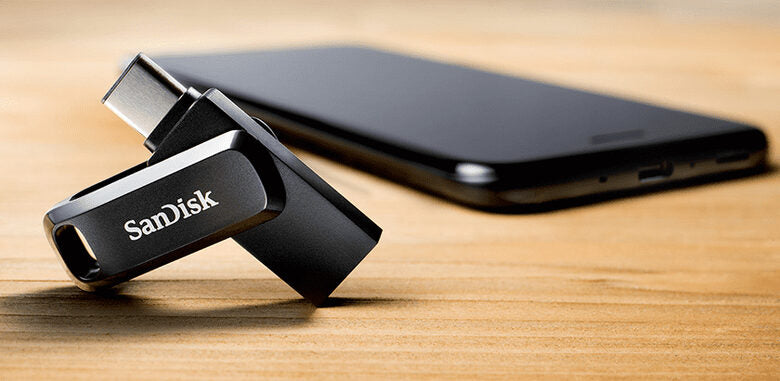 SanDisk Ultra Dual Drive Go unità flash USB 32 GB USB Type-A / USB Type-C 3.2 Gen 1 (3.1 Gen 1) Nero
