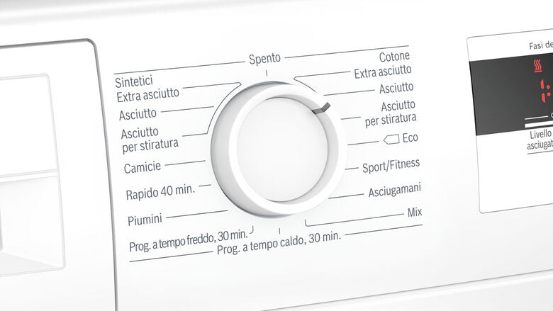 Bosch Serie 4 WTH83008II asciugatrice Libera installazione Caricamento frontale 8 kg A+ Bianco