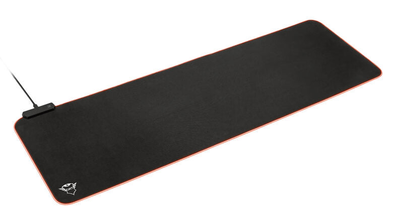 Trust GXT 764 Glide-Flex XXL RGB Tappetino per mouse per gioco da computer Nero