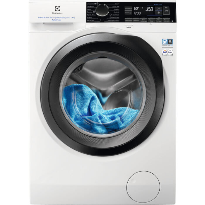 Electrolux EW8F296SQ lavatrice Caricamento frontale 9 kg 1600 Giri/min B Bianco