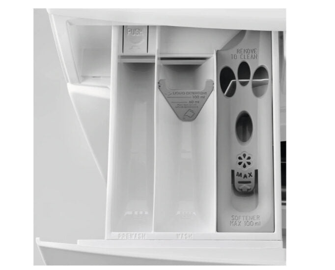 Electrolux EW7F384BI lavatrice Caricamento frontale 8 kg 1400 Giri/min D Bianco