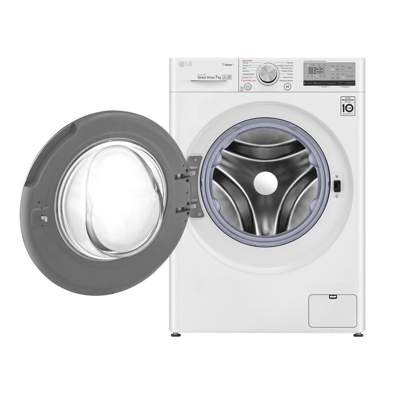 LG F2WV4S7S0E Lavatrice Slim Intelligente AIDD 7kg Vapore 1200 Giri/min Carica frontale Classe E