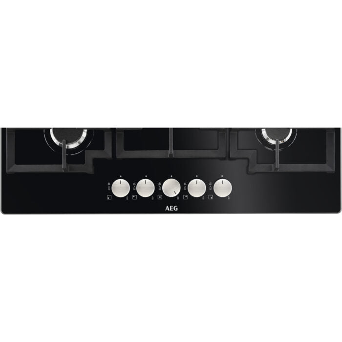 AEG HKB75440NB Nero Da incasso 75 cm Gas 5 Fornello(i)