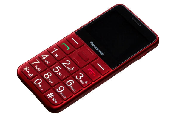 Panasonic KX-TU150 6,1 cm (2.4") 102 g Rosso Telefono cellulare basico