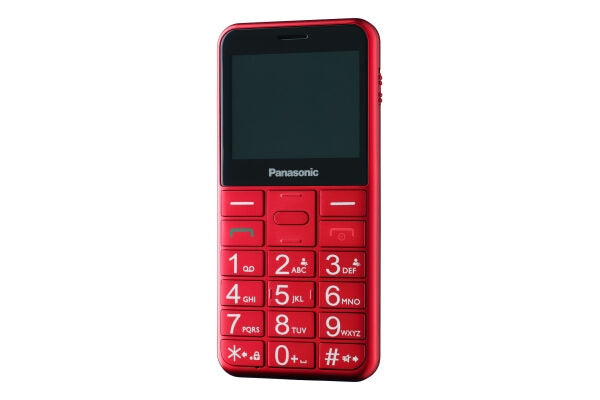 Panasonic KX-TU150 6,1 cm (2.4") 102 g Rosso Telefono cellulare basico