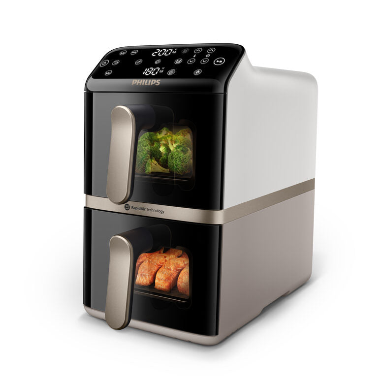 Philips 4000 series Airfryer Serie 4000 con doppio cestello verticale