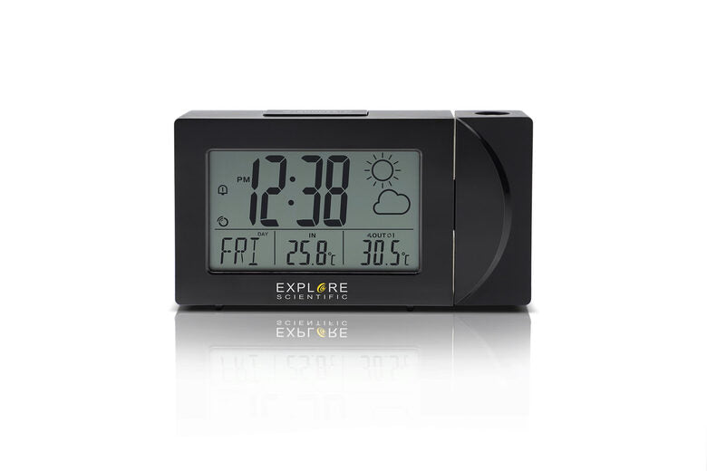 Explore Scientific RPW3008 Sveglia digitale Nero