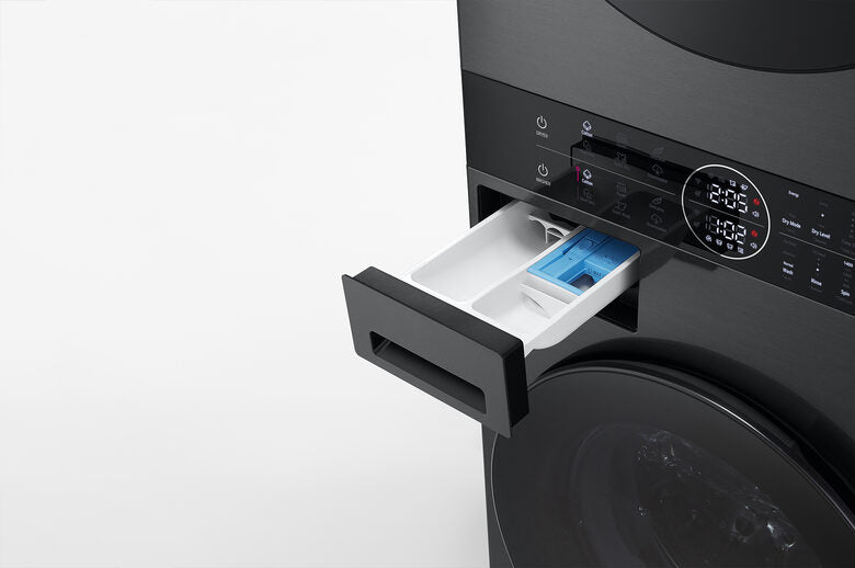LG WashTower WT1210BBF Colonna Bucato 12/10kg AI DD, Classe A, Pannello unificato