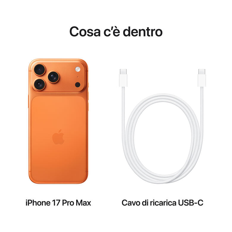 Apple iPhone 17 Pro Max 256GB Arancione Cosmico