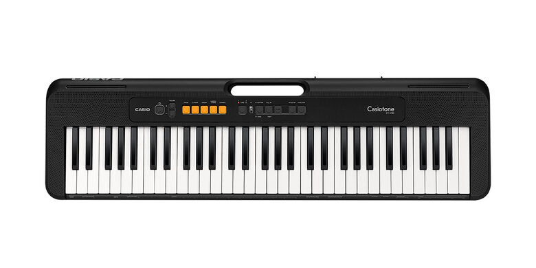 Casio CT-S 100BK Tastiera Musicale digitale 61 chiavi Nero, Bianco