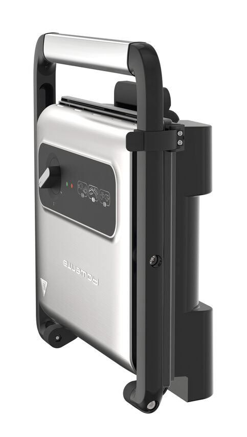 Rowenta GR242D Inicio Grill Adjust, Griglia Multifunzione per Carne e Verdura, 3 Livelli di Cottura, 2000 W, Ghisa