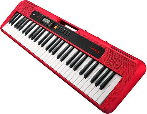 Casio CT-S200 tastiera MIDI 61 chiavi USB Rosso, Bianco