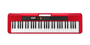 Casio CT-S200 tastiera MIDI 61 chiavi USB Rosso, Bianco